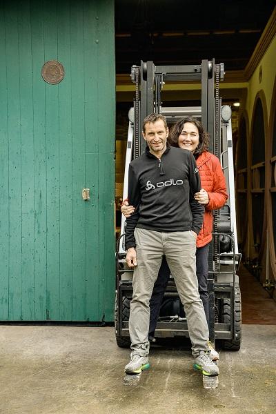 Domaine de roquemale winery Valérie and Dominique Ibanez