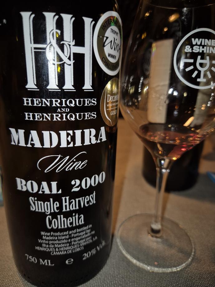 Madeira Boal 2000 Bottle