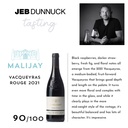 Vacqueyras 2021 Malijay Famille Deltin Dunnuck