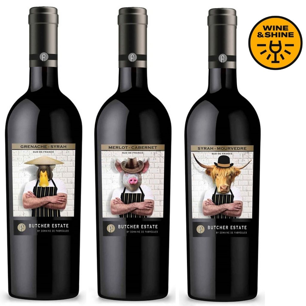 Butcher Estate 3 bouteilles + Emballage cadeau