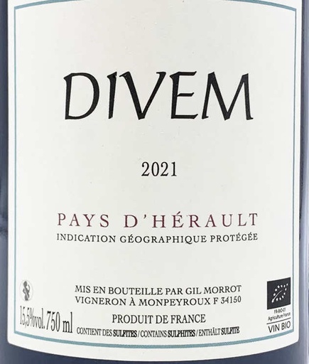 [WS-044022M] Divem 2022 Bio Magnum Gil Morrot